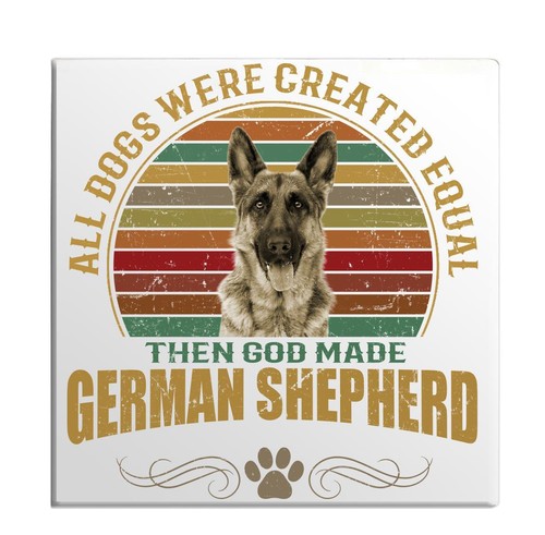 Fridge magnet german sheperd - fridge,