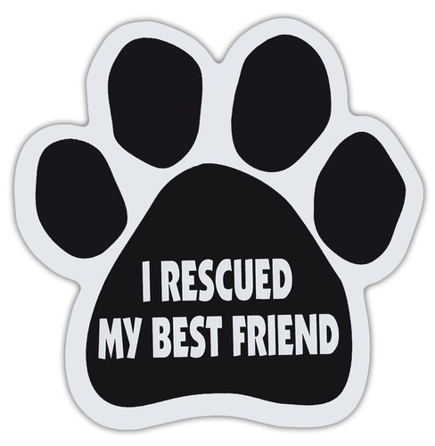 Dog paw shaped magnets i - dog,