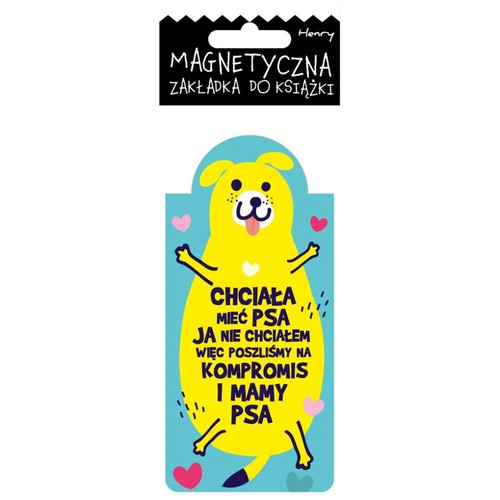 Magnetic bookmark dog - magnetic,