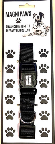 Dog collar with strong magnet - dog,