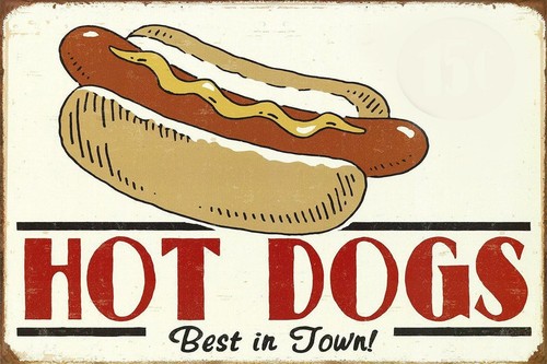 Hot dogs best town - hot,